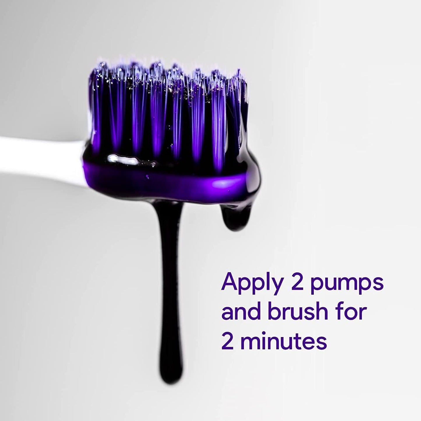 Purple Color Corrector Toothpaste(Pack of 2))