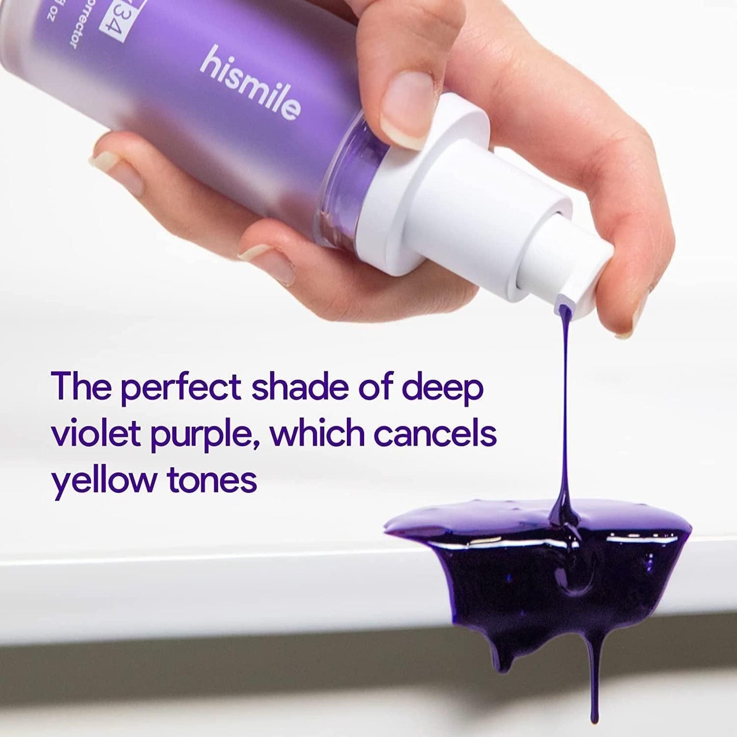 Purple Color Corrector Toothpaste(Pack of 2))