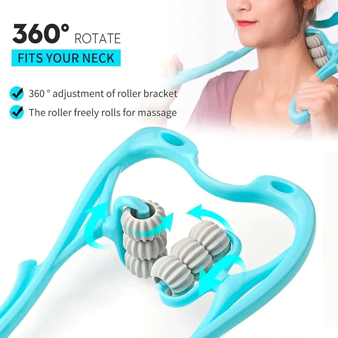 XoomBuy™ Neck Roller Massager